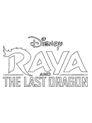 Raya en de Laatste Draak kleurplaat 3